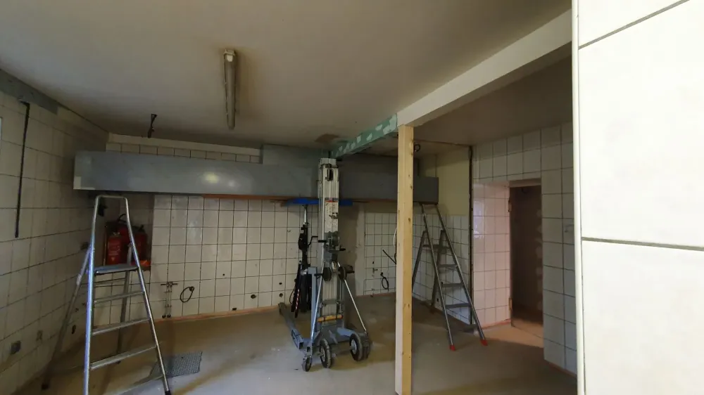 chantier cuisine